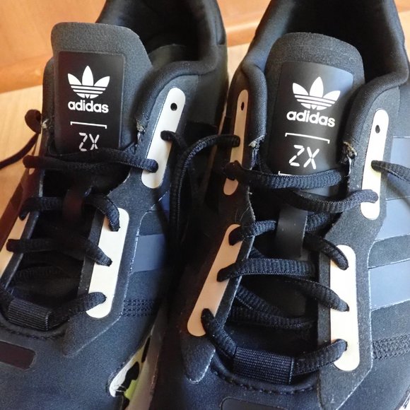 Adidas ZX 1K Boost "Leopard Print" Women's Shoes Core Black-Pale Nude H00669 - Picture 6 of 10